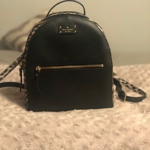 Authentic Kate ♠️ Sammi Grove Leopard backpack